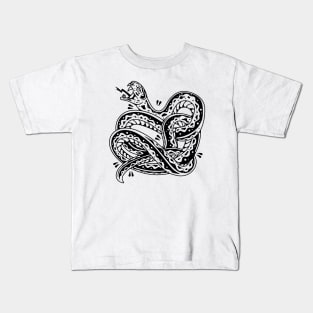 ANGRY SNAKE Kids T-Shirt